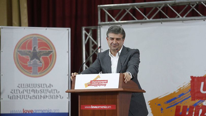 Премьер Армении Карен Карапетян: Впереди нас ждет усердная и последовательная работа, мы не боимся трудностей