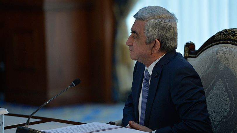 Президент Серж Саргсян: Оборот торговли Армении со странами ЕАЭС вырос более чем на 15%