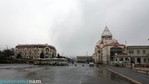 В Степанакерте началось строительство гандбольной спортплощадки