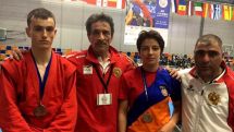 Armenian samboists conquer five medals at European Sambo Championship among cadets