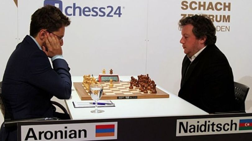 Турнир Grenke Chess Classic: Левон Аронян победил представителя Азербайджана Аркадия Найдича