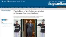 Guardian: Азербайджанская делегация в ПАСЕ потратила около 30 млн евро на услуги лоббистских организаций и подкуп парламентариев