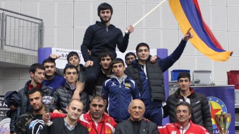 Armenian samboists conquer 14 medals at European Sambo Championship