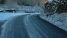 Some roads barely passable in Armenia 