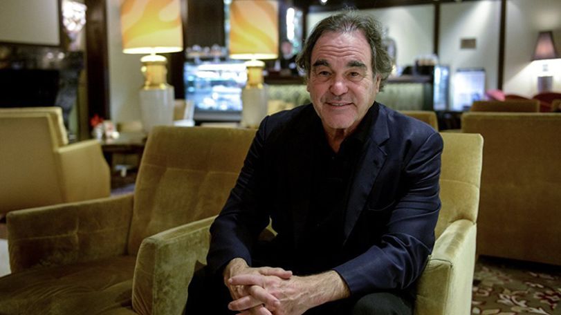 Filmmaker Oliver Stone interviews Vladimir Putin for a four-hour documentary series to air on Showtime
