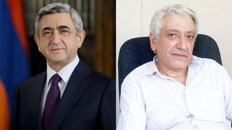 Սերժ Սարգսյանը շնորհավորական ուղերձ է հղել ջութակահար Էդուարդ Թադևոսյանի ծննդյան առթիվ