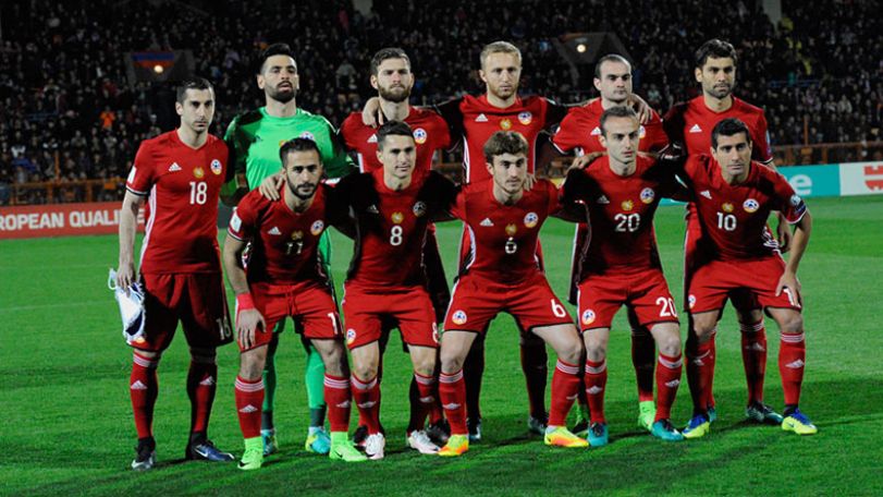 Armenia keeps position in FIFA's April Ranking