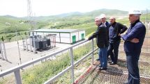 Artsakh, Armenian Presidents visit Kashen mining complex in Martakert, Karabakh