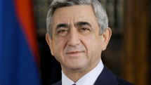 Президент Армении Серж Саргсян поздравил Эдварда Милитоняна с 65-летним юбилеем