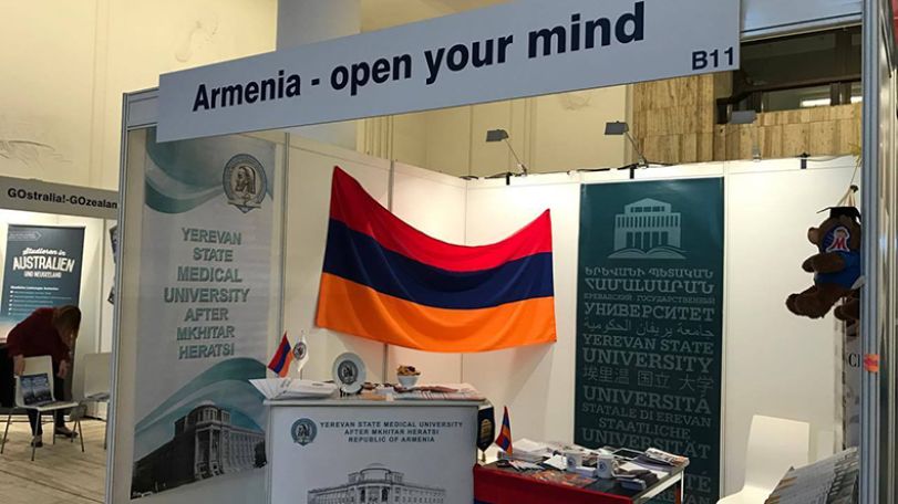 Հայաստանյան 3 համալսարան Բեռլինում առաջին անգամ մասնակցել է «Study World-2017» ցուցահանդեսին