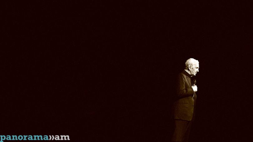 Open air concert dedicated to 93rd anniversary of Charles Aznavour