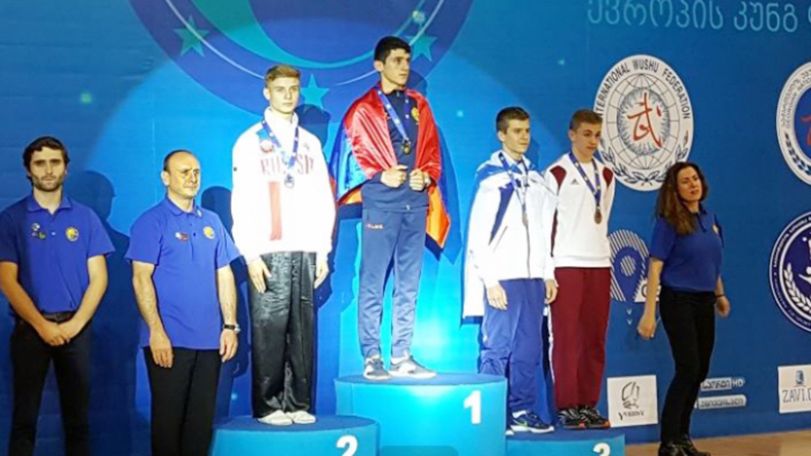 Artsakh athletes win 3 gold at European Wushu Championships