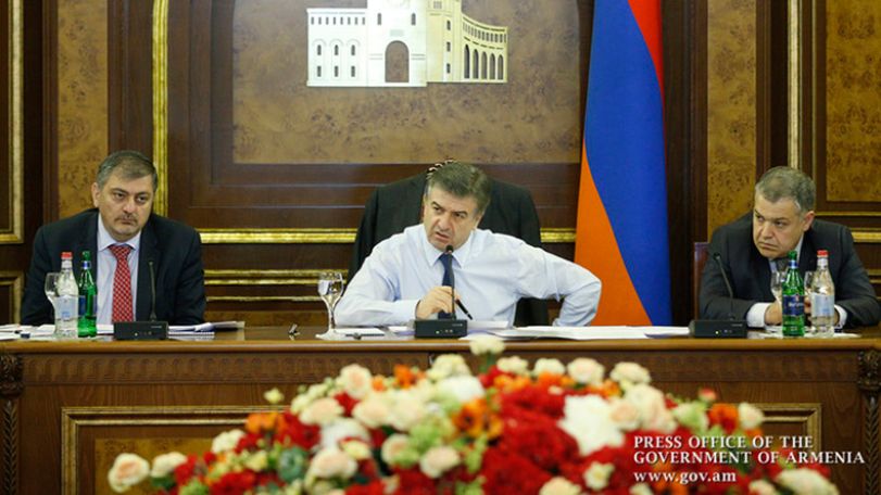У премьера Карена Карапетяна обсуждена программа мероприятий по улучшению бизнес-среды Армении