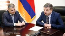 PM Karapetyan introduces newly appointed Minister of Justice Davit Harutyunyan