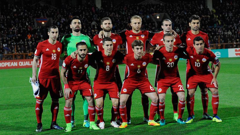 Armenian football team loses one spot in FIFA rankings