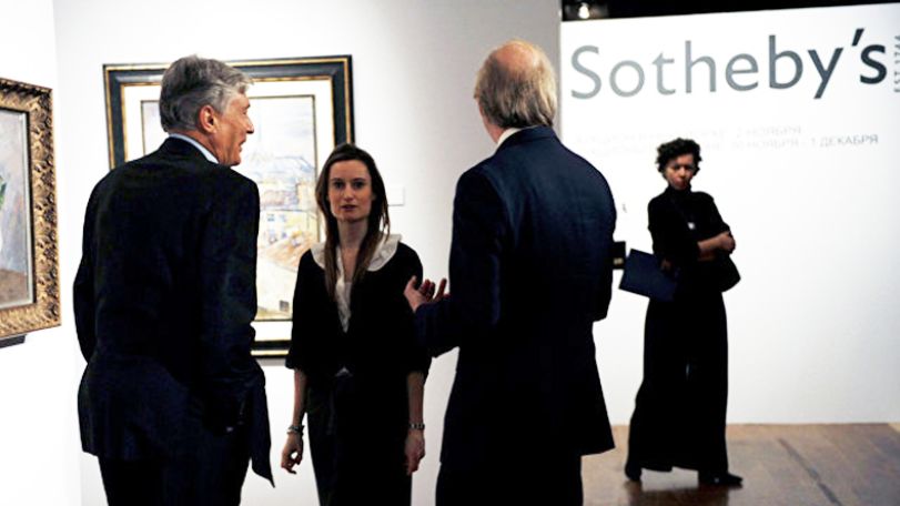 Russian art auction in London features five paintings by Aivazovsky