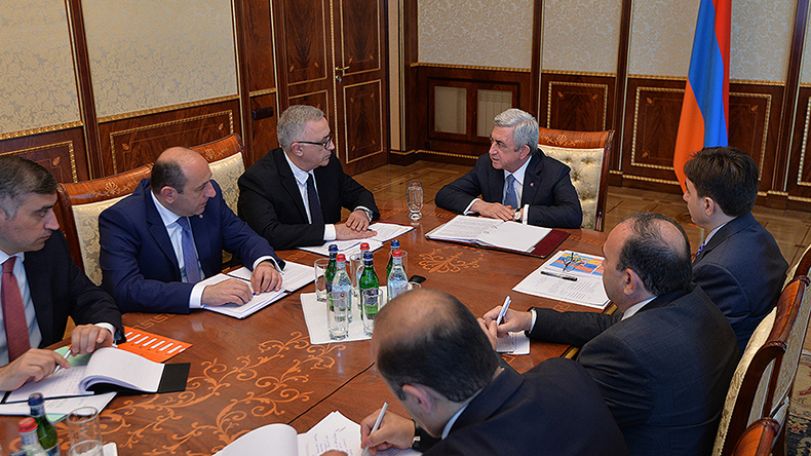Президент Серж Саргсян: Армения придает важность отношениям с Китаем в сфере туризма