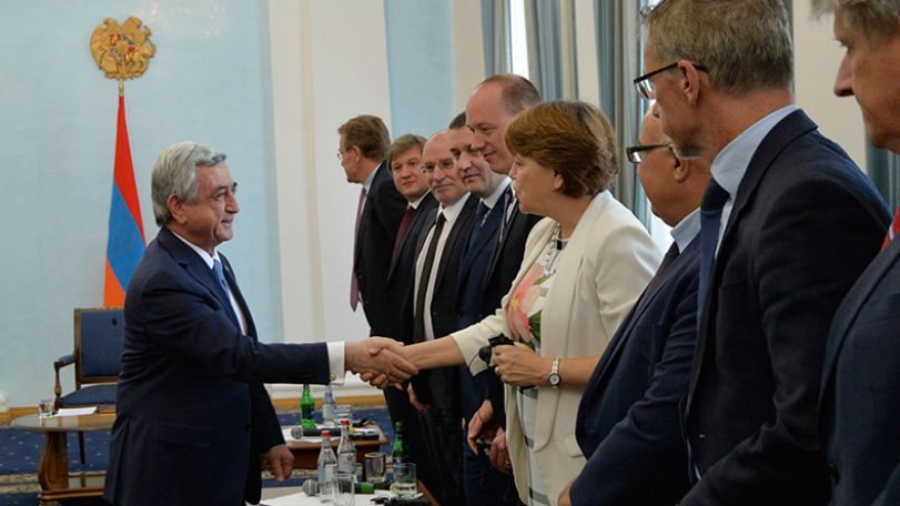Президент Серж Саргсян: Армения инициировала серьезнейшие реформы, нацеленные на долгосрочное развитие