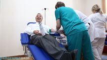 Blood donation session held in Parliament