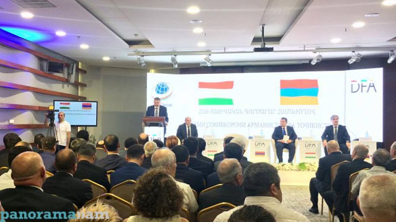 Yerevan hosts Armenian-Tajik business forum