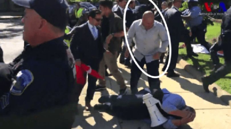 Полиция США арестовала двух турок и готовит обвинения против 12 охранников президента Турции за беспорядки в ходе визита Эрдогана