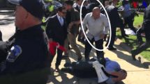 Two Turks arrested for attack on peaceful protesters in Washington