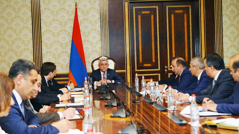 President holds consultation on Armenian-Russian cooperation agenda