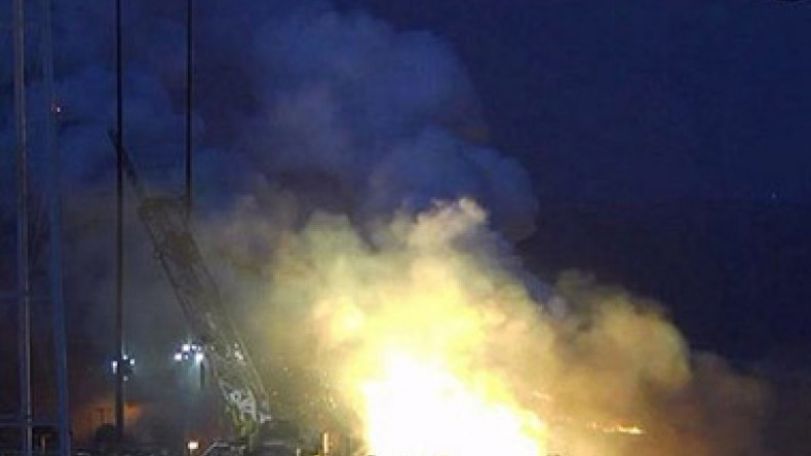 Unmanned US rocket Antares explodes during launch