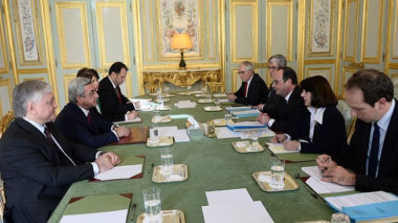 Փարիզում ավարտվել են հայ-ֆրանսիական բարձր մակարդակի բանակցությունները