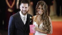 Звезда мирового футбола Лионель Месси женился на подруге детства, свадьбу посетили около 250 гостей