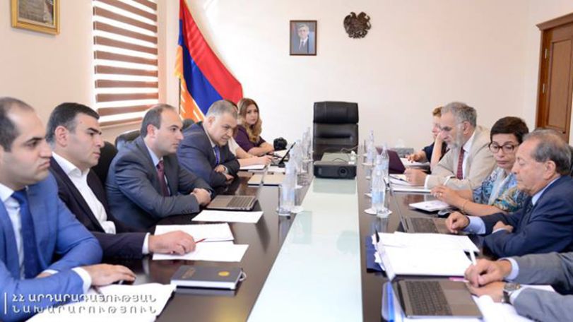 Արդարադատության նախարարն ընդունել է Վենետիկի հանձնաժողովի ներկայացուցիչներին