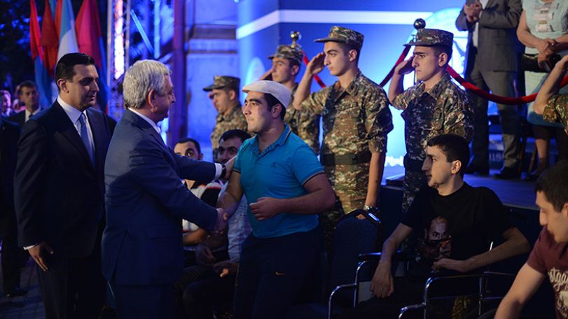 President Serzh Sargsyan attends solemn session of YSMU academic board