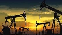 World oil prices down