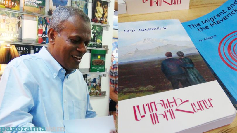 Indian-American writer Abie Alexander impressed by the Armenian readership