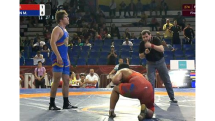 Armenian wrestling team claims 3 bronze, finishes 7th at European Cadet Championships