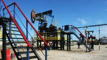 World oil prices down