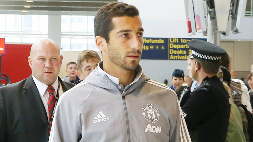 Mkhitaryan included in Manchester United squad travelling to Skopje for UEAFA Super Cup