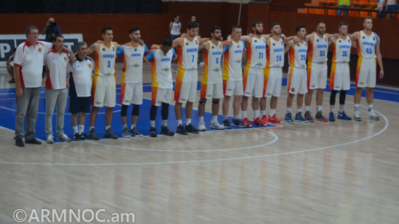 Armenian basketball team to compete in Division B