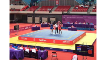 Armenian athlete Karapet Tevosyan ensures at least bronze at Taipei Universiade