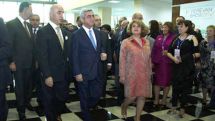 Նախագահը ներկա է գտնվել «Երևան շոու-2014» ոսկերչական միջազգային ցուցահանդեսի բացմանը