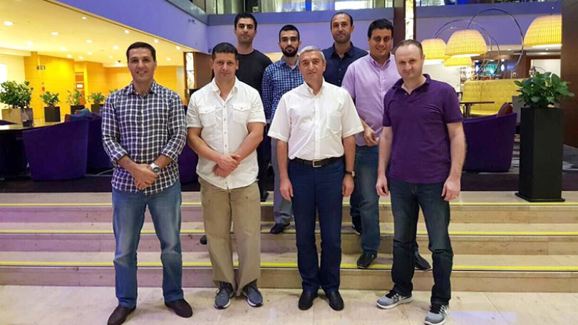 Minister of transport and communication met with Armenian employees of Samsung in Seoul