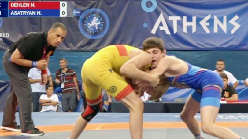 Wrestler Hayk Asatryan wins bronze at the World Championships