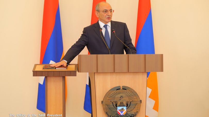 Տեղի է ունեցել Արցախի Նախագահի երդման արարողությունը