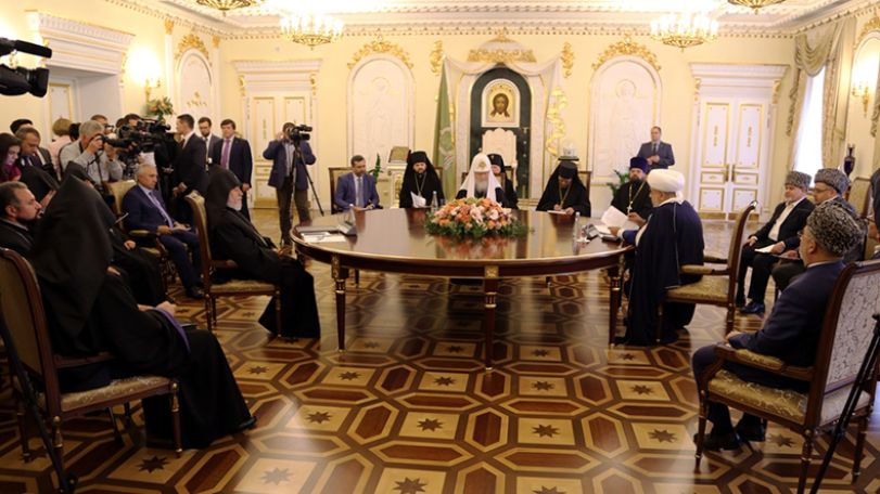 Armenian, Russian, Azerbaijani religious leaders issue joint statement following Moscow meeting
