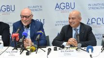 The Promise Director Terry George and Co-producer Eric Esrailian visiting Armenia