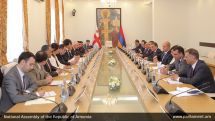 Armenian Parliament Speaker’s delegation is in Georgia on official visit