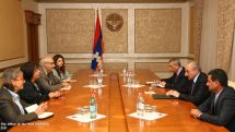 President of Artsakh receives members of “Support to Karabakh” Union