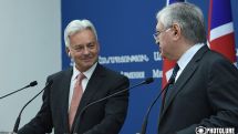Алан Дункан: Великобритания намерена увеличить торговлю с Арменией и развить бизнес