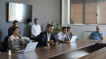 Leading businessman and investor in technology sector Ilya Laurs visiting Armenia