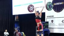 Weightlifter Liana Gyurjyan grabs 3 gold at U15 European Championships